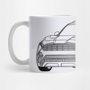 Infiniti QX70 "Draco" Mug